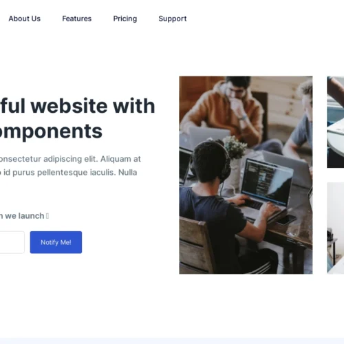 Agency – Tailwind CSS Agency Site Template